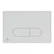Ideal Standard Oleas P1 Chrome Pneumatic Dual Flush Plate - R0116AA Profile Large Image