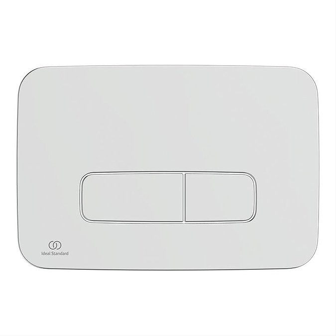 Ideal Standard Oleas P3 Chrome Pneumatic Dual Flush Plate - R0124AA Profile Large Image