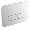 Ideal Standard Oleas P3 Chrome Pneumatic Dual Flush Plate - R0124AA