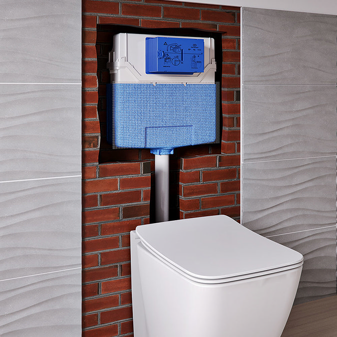 Ideal Standard Prosys 820mm Height Pneumatic Wall Hung WC Frame - R031267 Profile Large Image