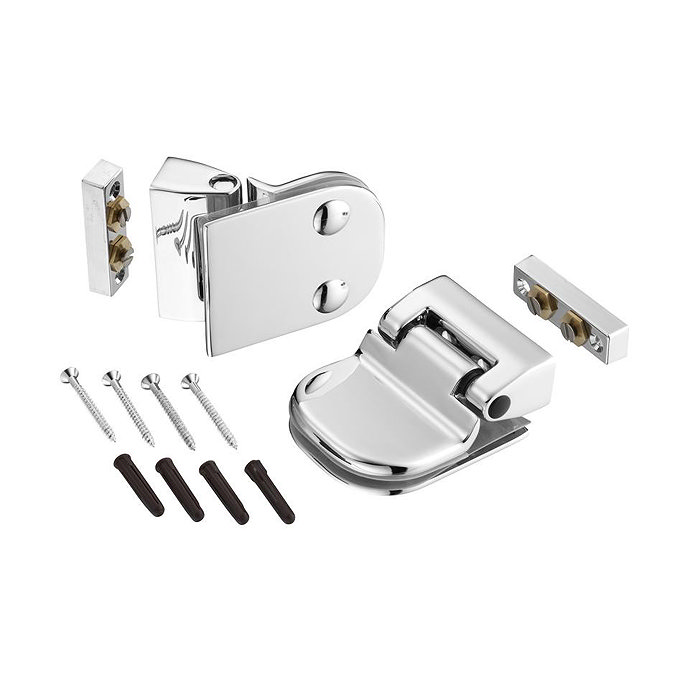 Ideal Standard Rialto Bath Screen Hinge Set - E1300AA Large Image