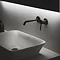 Ideal Standard Silk Black Ceraline Wall Mounted Basin Mixer  Feature Large Image