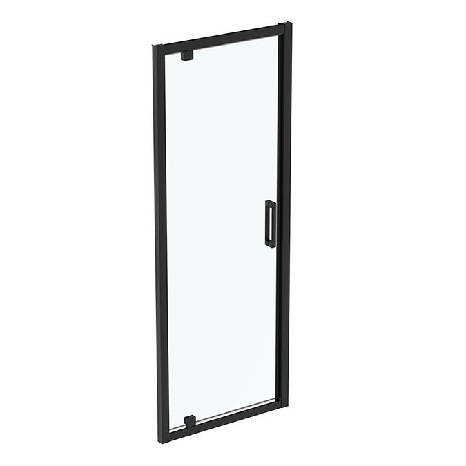 Ideal Standard Silk Black Connect 2 Pivot Shower Door Large Image