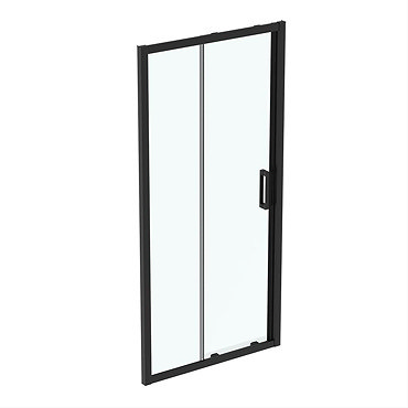 Ideal Standard Silk Black Connect 2 Sliding Shower Door  Profile Large Image