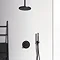 Ideal Standard Silk Black Idealrain 150mm Ceiling Arm Profile Large Image