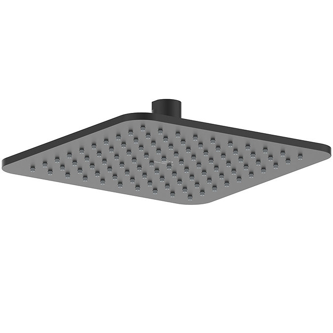 Ideal Standard Silk Black Idealrain 200 x 200mm Square Rain Shower Head Profile Large Image