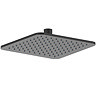 Ideal Standard Silk Black Idealrain 200 x 200mm Square Rain Shower Head  Profile Large Image