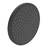 Ideal Standard Silk Black Idealrain 200mm Round Rain Shower Head Large Image