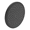 Ideal Standard Silk Black Idealrain 200mm Round Rain Shower Head Large Image
