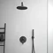 Ideal Standard Silk Black Idealrain 400mm Wall Arm Profile Large Image