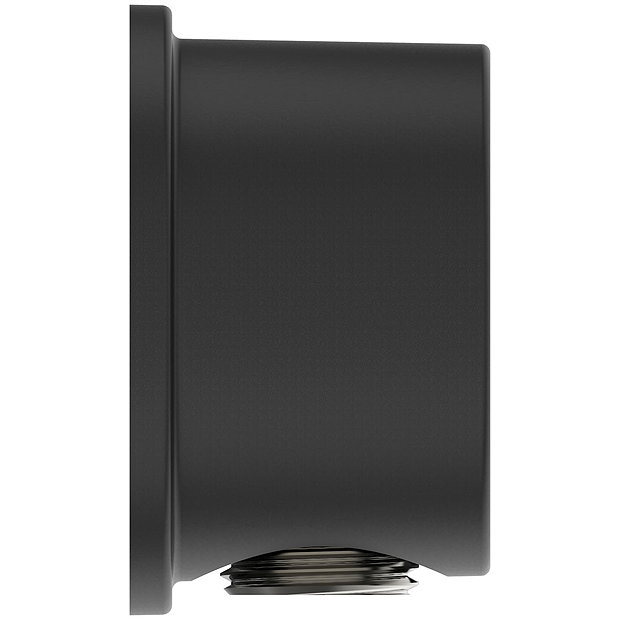 Ideal Standard Silk Black Idealrain Round Wall Elbow  Profile Large Image