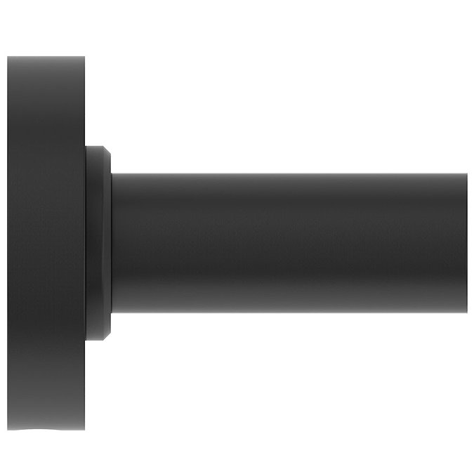 Ideal Standard Silk Black IOM 450mm Single Towel Rail Profile Large Image