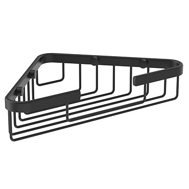 Ideal Standard Silk Black IOM Corner Shower Basket  Profile Large Image