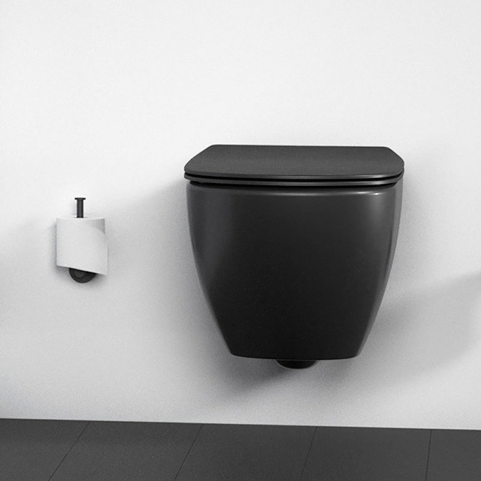 Ideal Standard Silk Black IOM Spare Toilet Roll Holder Feature Large Image