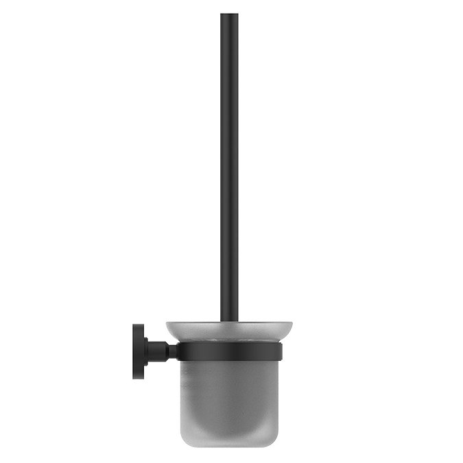 Ideal Standard Silk Black IOM Toilet Brush & Holder  Profile Large Image
