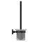 Ideal Standard Silk Black IOM Toilet Brush & Holder  Profile Large Image