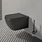 Ideal Standard Silk Black IOM Toilet Brush & Holder Feature Large Image