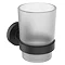 Ideal Standard Silk Black IOM Tumbler & Holder Large Image