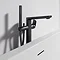 Ideal Standard Silk Black Tonic II Freestanding Bath Shower Mixer  Profile Large Image