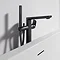 Ideal Standard Silk Black Tonic II Freestanding Bath Shower Mixer Profile Large Image