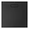 Ideal Standard Silk Black Ultraflat New Square Shower Tray + Waste  Profile Large Image