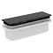 Ideal Standard Silk Black Ultraflat Shower Tray Waste Large Image