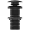 Ideal Standard Silk Black Unslotted Clicker Basin Waste  Profile Large Image