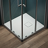 Ideal Standard Silk White UltraFlat Evo Square Shower Tray + Waste