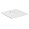 Ideal Standard Silk White UltraFlat Evo Square Shower Tray + Waste