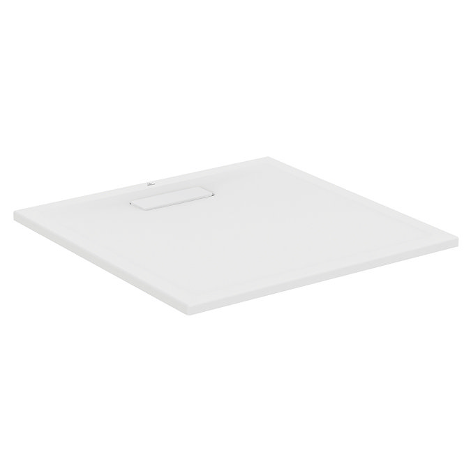 Ideal Standard Silk White Ultraflat New Square Shower Tray + Waste