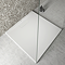 Ideal Standard Silk White Ultraflat New Square Shower Tray + Waste