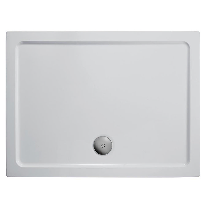 Ideal Standard Simplicity Low Profile Rectangular Flat Top Shower Tray + Waste