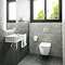 Ideal Standard Strada II AquaBlade Toilet + Concealed WC Cistern with Wall Hung Frame Newest Large