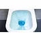 Ideal Standard Strada II AquaBlade Toilet + Concealed WC Cistern with Wall Hung Frame Profile Large