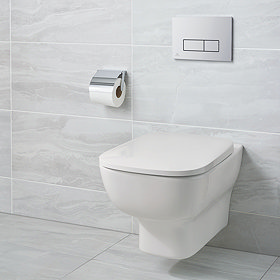 Ideal Standard Studio Echo Toilet + Concealed WC Cistern with Wall Hung Frame Large Image