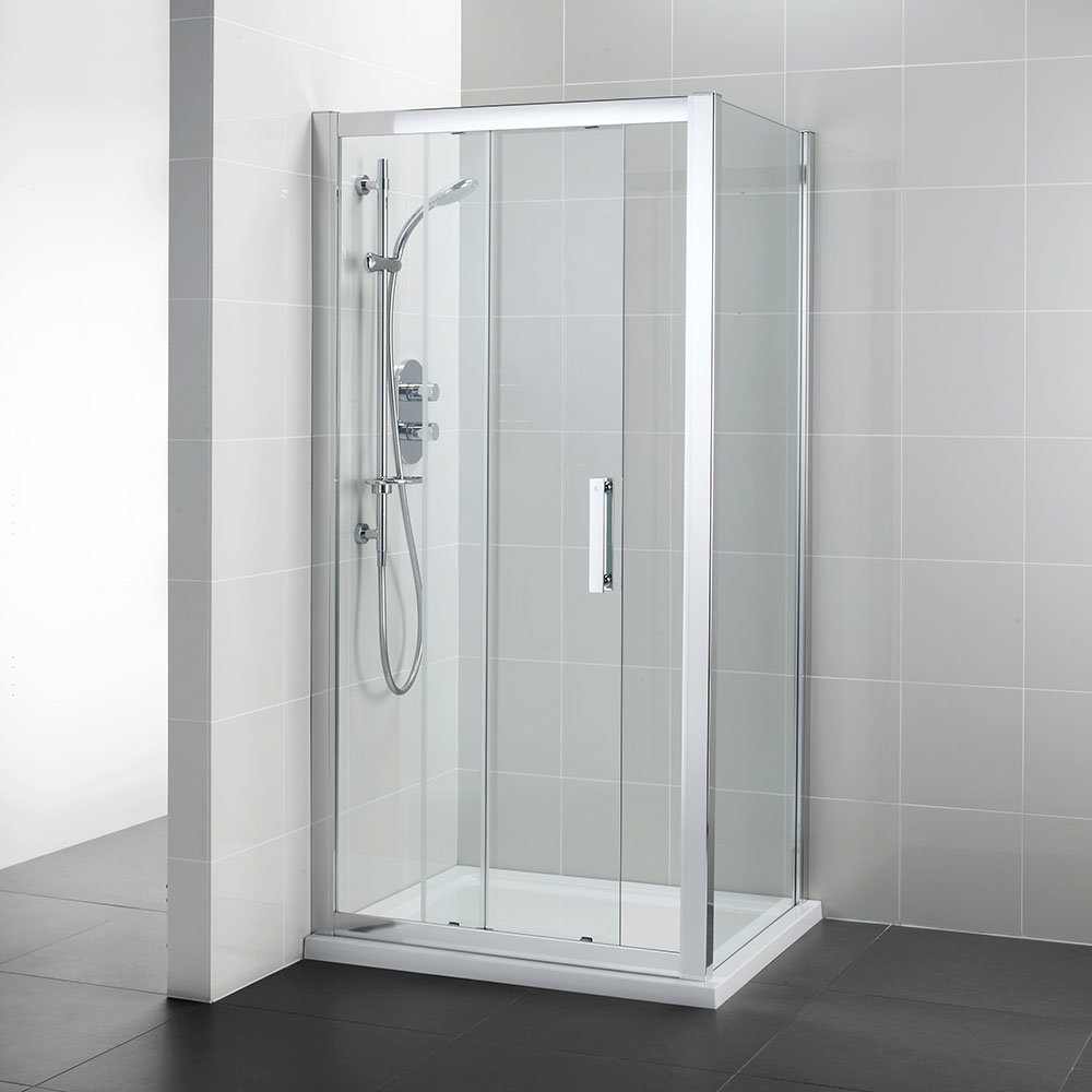 Ideal Standard Synergy Sliding Shower Door - 1200mm