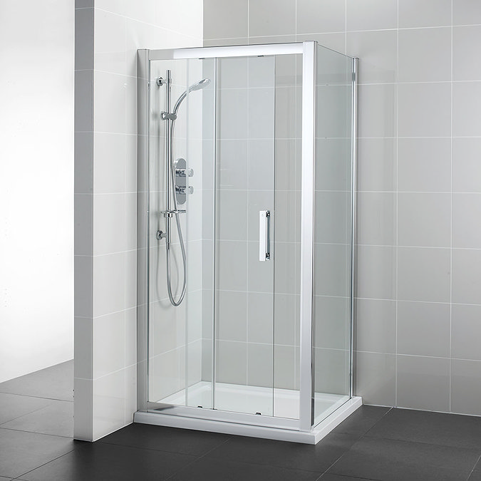 Ideal Standard Synergy Sliding Shower Door - 1200mm  Profile Large Image