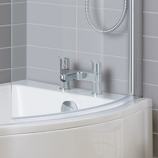 Ideal Standard Tempo 2 Hole Bath Filler - B0730AA Standard Large Image