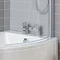 Ideal Standard Tempo 2 Hole Bath Filler - B0730AA Standard Large Image