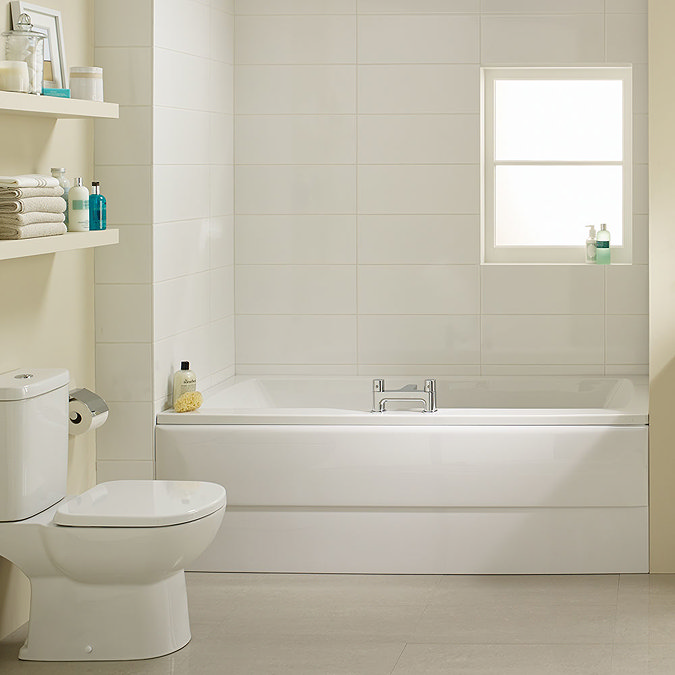 Ideal Standard Tempo 2 Hole Bath Filler - B0730AA  In Bathroom Large Image