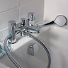 Ideal Standard Tempo 2 Hole Bath Shower Mixer - B0731AA  Profile Large Image