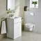 Ideal Standard Tempo 500mm Gloss White Vanity Unit - Floor Standing 2 Door Unit  Feature Large Image