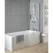 Ideal Standard Tempo Arc 1700mm P-Shaped Shower Bath  Standard Large Image