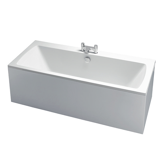 Ideal Standard Tempo Cube 1700 x 750mm 0TH Double Ended Idealform Bath  Standard Large Image