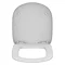 Ideal Standard Tempo Soft Close Toilet Seat & Cover for Short Projection Pan  Standard Large Image