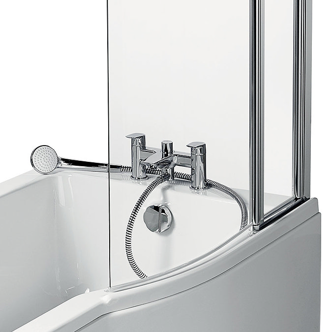 Ideal Standard Tesi 2 Hole Dual Control Bath Shower Mixer - A6591AA  Feature Large Image