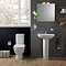 Ideal Standard Tesi 45cm 1TH Handrinse Washbasin & Pedestal Feature Large Image