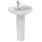 Ideal Standard Tesi 45cm 1TH Handrinse Washbasin & Pedestal Large Image