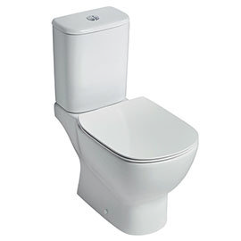 Ideal Standard Tesi AquaBlade Close Coupled WC + Seat Medium Image