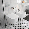 Ideal Standard Tesi AquaBlade Toilet + Concealed WC Cistern with Wall Hung Frame Large Image